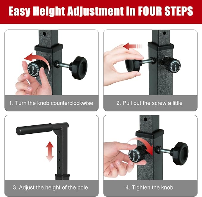 GOWE Portable Pull-up Push-ups Home Fitness Assembly Convenient Soft Grip Home Equipment Training for Adults Indoor and Outdoor