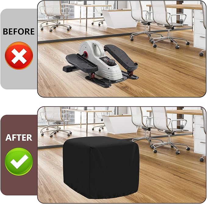 Elliptical Exercise Machine Cover - Dust-Proof & Waterproof Trainer Protective Cover for Home Use