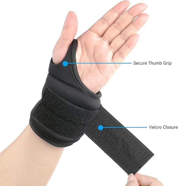 Wrist Weights with Thumb Loops Lock for Women Men 1 Pair 2 3 4 5 6 LBS Arm Weight Ankle Weights Weighted Gloves for Running Walking Jogging Physical Therapy Gym Workout Cardio Exercises