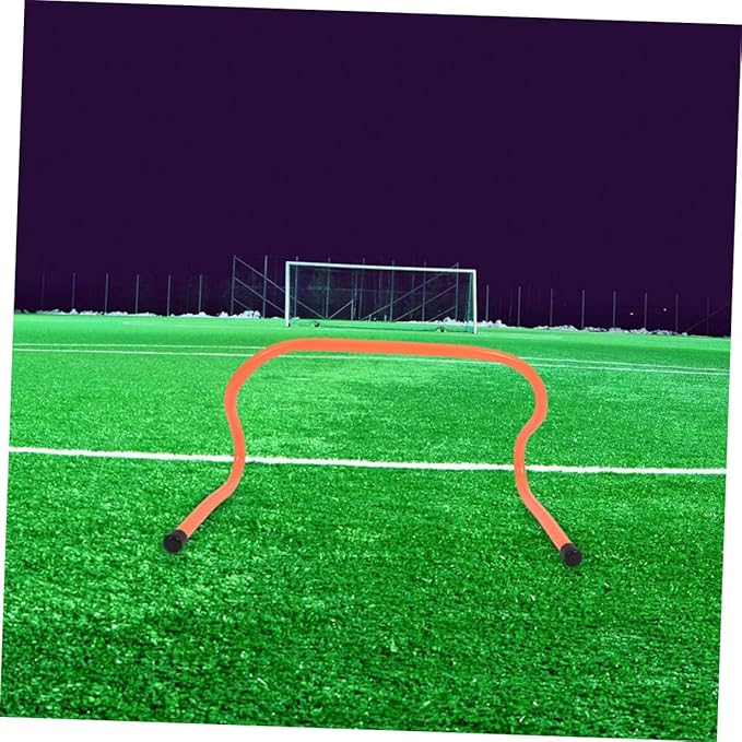 3pcs Agility Speed Hurdles Training Equipment 15cm Plastic Football Soccer Track Hurdles for Youth Sports Conditioning and Coordination Drills