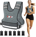 Adjustable Weighted Vest for Women - 04-10lb/11-20lb/20-32lb Vest with 6 Ironsand Weights for Strength Training,Body Weight Vest Exercise Set for Running, Walking and Home Workouts