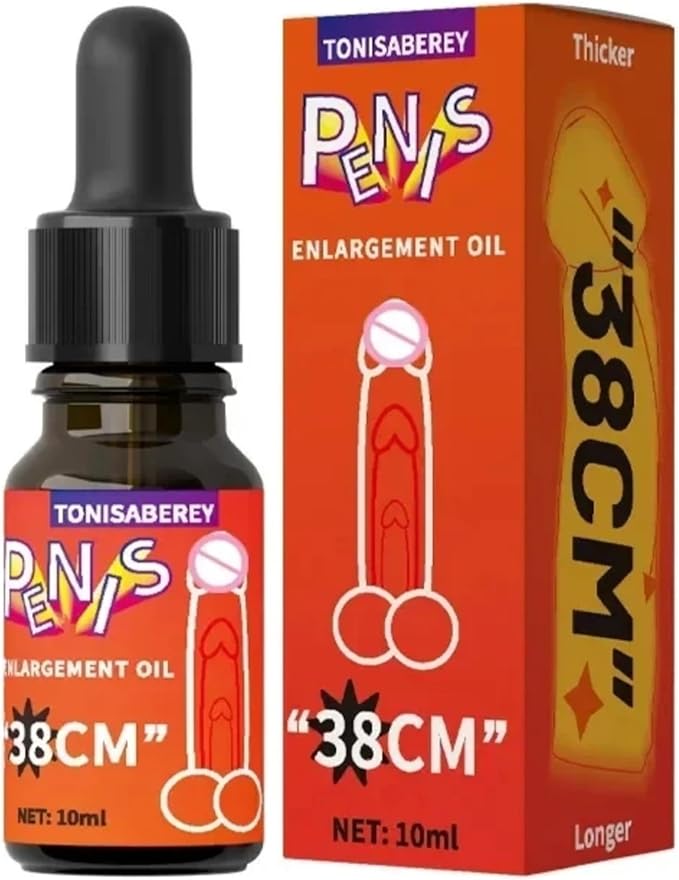 Enlargemet Massage Oil Enlarge 0.34 Fl Oz Natural Male Enhancement Oil, Body Gel for Private Part, Men's Re-Vitalize Enlargement Cream