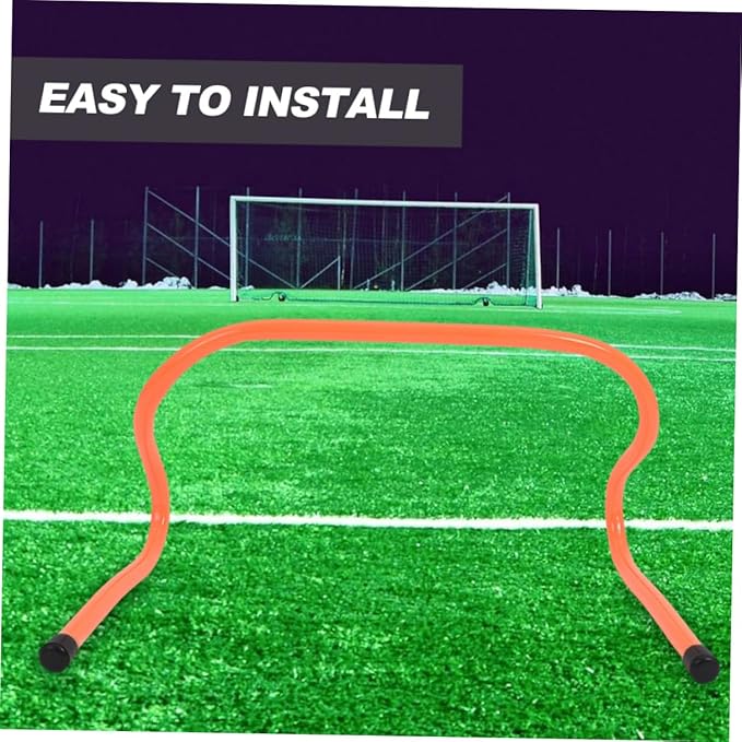 VICASKY 4 Pcs Plastic Agility Speed Hurdles 15cm for Soccer Training and Youth Sports Conditioning Equipment