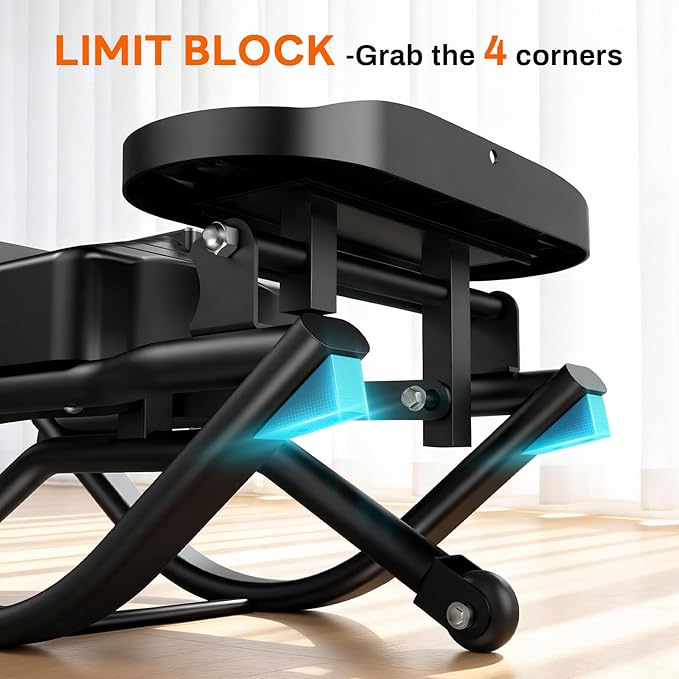 ERGOLIFE Rocking Stepper Side to Side for Home, Workout Machine Portable Compact Side-to-Side Rocker Steppers for Legs, Glutes, Abs