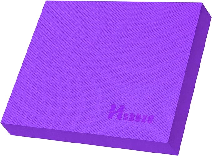 Professional Balance Pad, Nonslip Foam Exercise Balance Pad Cushion for Physical Therapy, Foam Balance Mat for Exercise, Yoga, Fitness, Stability Training and Stretching