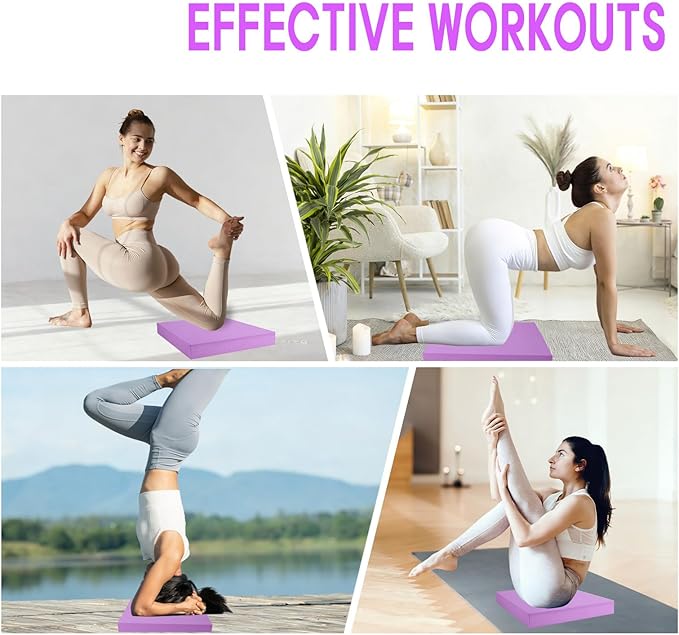 Exercise Balance Pad，Balance Foam Mat for Physical Therapy Equipment & Strength Stability Training, Slip Resistant Foam Mat for Yoga, Pilates, Meditation，Gardening knee pads