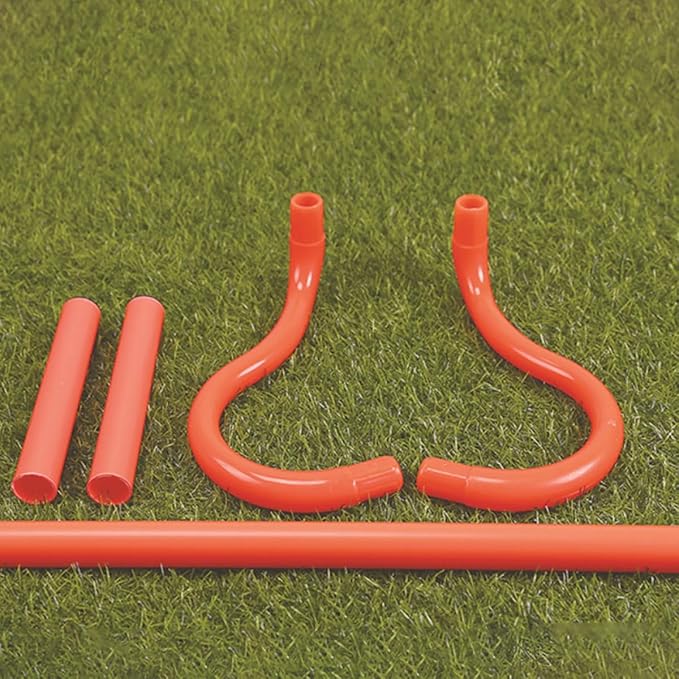 BESPORTBLE 3pcs Detachable Speed Training Hurdles for Workout Equipment Orange Agility Training Set for Basketball Soccer Football Drills