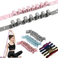 Fitness Resistance Bands with Handles, Numbered Resistance Bands for Glutes, Fitness Resistance Band for Stretching and Yoga, Adjustable Band for Seniors