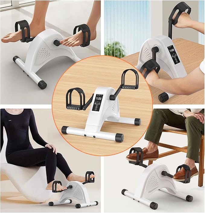 Under Desk Bike, Pedal Exerciser, Mini Exercise Bike, Arm Bike, Bike Pedal Exerciser, Mini Exercise Bike Pedal Exerciser, Floor Bike Pedal Exerciser