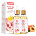 2 Pack Yoni Oil for Women, Organic Peach Feminine Care Product, 100% Natural Yoni Essential Oil, 1 fl oz/30ml/pc