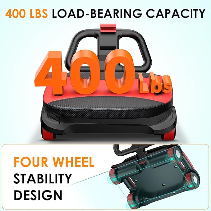 FIAMERMOR 2025 AB Roller Wheel - 4 wheel elbow support abdominal wheel automatic rebound abdominal fat burning weight loss core training equipment home/gym