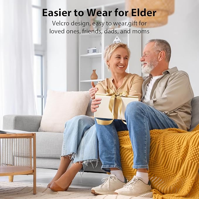 CINCOM Leg Massager for Circulation and Pain Relief, Air Compression Calf Foot Massagers Helpful for Relaxation, Gifts for Mom and Dad (with 2 Extensions)