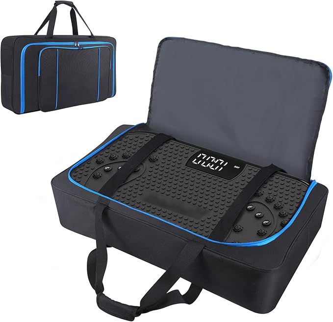 Carrying Bag Compatible with LifePro Vibrating Plate Exercise Machine Portable Storage Bag for AXV Vibration Fitness Platform,Vibration Plate Machine Carry Bag Fitness Equipment Accessories(Case Only)