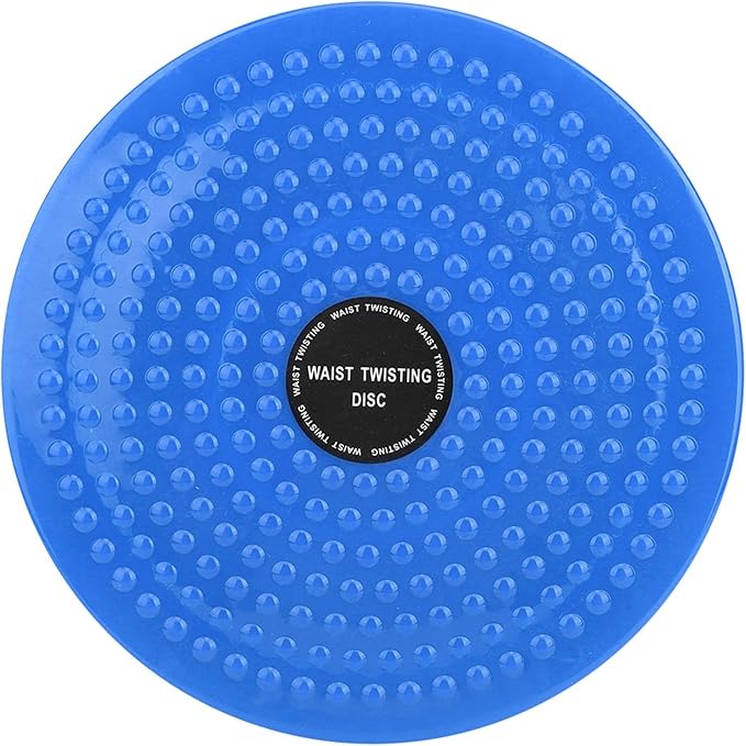 Waist Twisting Disc, Body Trimmer Ab Exercise Board, Blue, Non-Slip Base, Thickened Plastic Construction for Home Fitness, Weight Loss