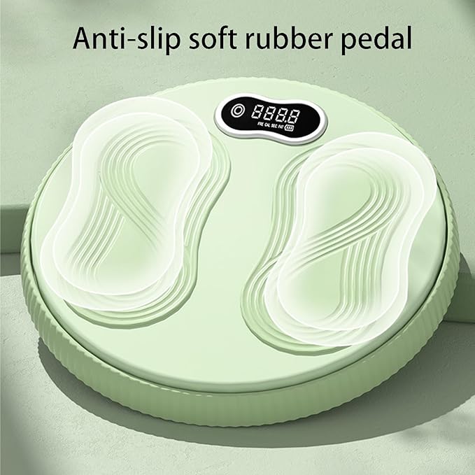 Twist Board with Electronic Display for Ab Exercise Waist Twist Board with Enlarged chassis and Anti Slip Texture