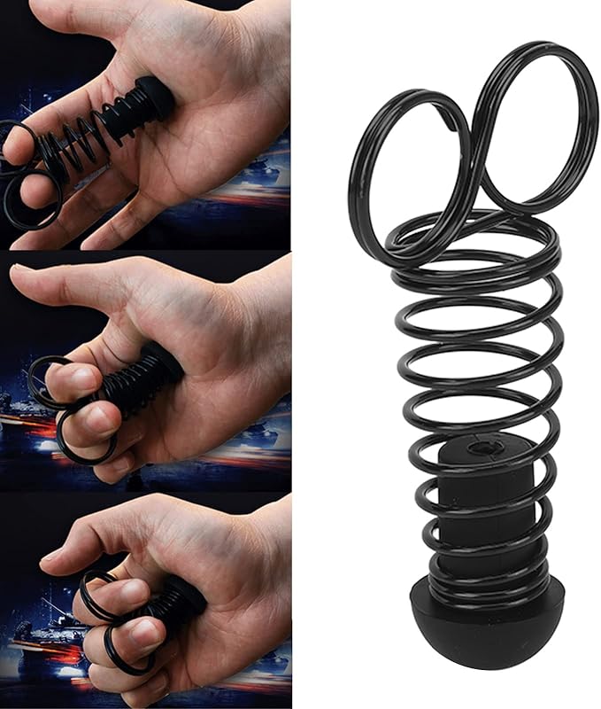 ZJchao Finger Trainer, Hand Grip Strengthener Exerciser Spring Finger for Training, Finger Stretcher Relieve Wrist Pain, Trigger Finger, Mallet Finger