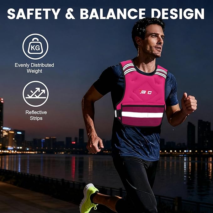Adjustable Weighted Vest for Women - 04-10lb/11-20lb/20-32lb Vest with 6 Ironsand Weights for Strength Training,Body Weight Vest Exercise Set for Running, Walking and Home Workouts