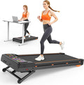 Walking Pad Treadmill with 15% 12-Level Auto Incline, 450 lbs Capacity UI Screen, Trisomy 3.5HP Quiet Under Desk Treadmill with Bluetooth Speaker & Remote, Compact Treadmills for Home Hiking Control