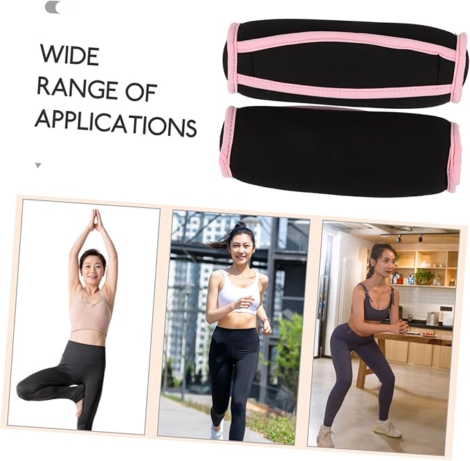2Pcs Portable Soft Sandbag Hand Weights for Women and Men for Yoga Running and Home Workouts Adjustable Weight Dumbbells for Body Shaping and Arm Toning