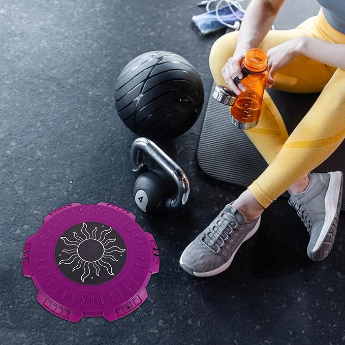 GARVALON Waist Trainer Twisting Disc Large Size Waist Exercising Board Twist Machine Fitness Tool for Home Use with Non-slip Surface Suitable for Core Workout and Balance Training