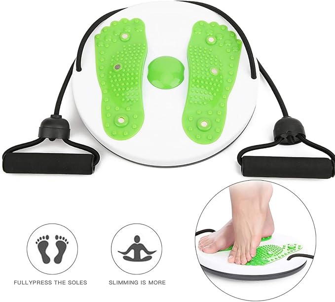 Gym Portable Lightweight Indoor Twisting Waist Disc, Twisting Waist Disc Board, for Waist Stretching Stretch Muscles