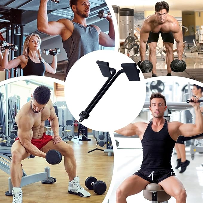 Gym Rope Attachment | Tricep Pull Down Rope - Biceps Exercise Equipment Training Tool for Men Women Arm Strength Back Pulldowns Home Workout