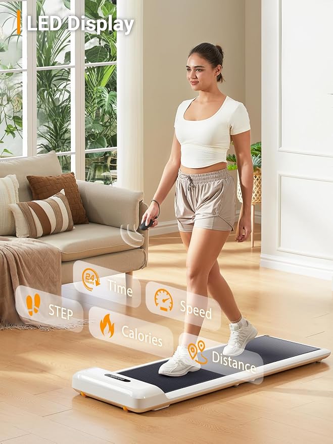 WALKINGPAD C2 Foldable Walking Pad Treadmill, Colorful Under Desk Treadmill for Home Office, Stylish Compact Design, No Assembly Needed