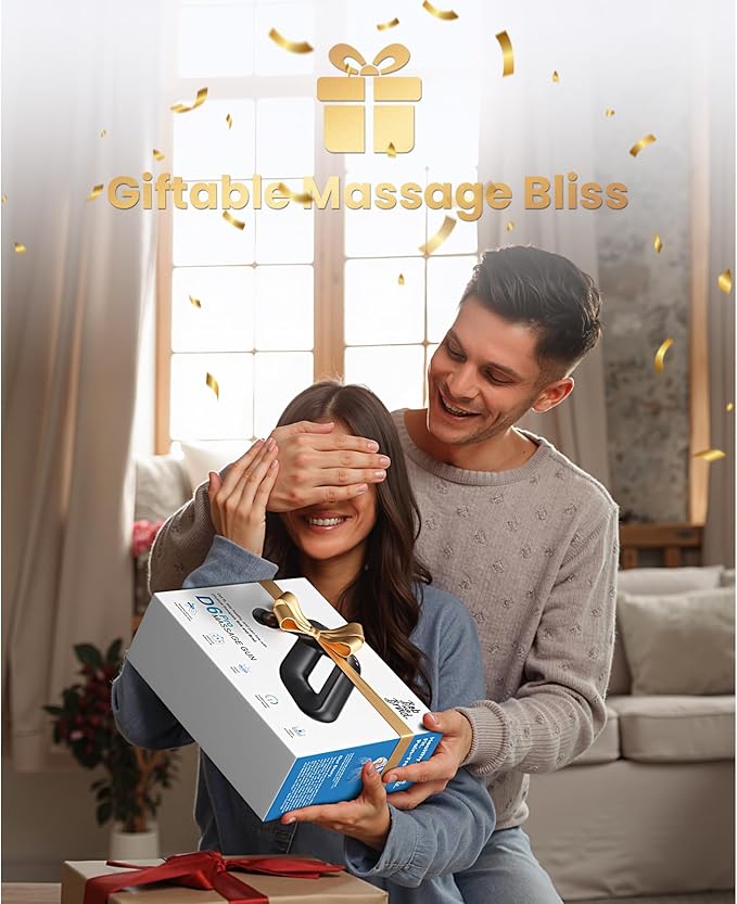 BOB AND BRAD D6 Pro Massage Gun Deep Tissue Percussion with 16mm Amplitude 85lbs Stall Force, FSA Eligible & HSA Approved Professional Muscle Massager for Athletes, Quiet Electric Back Massager