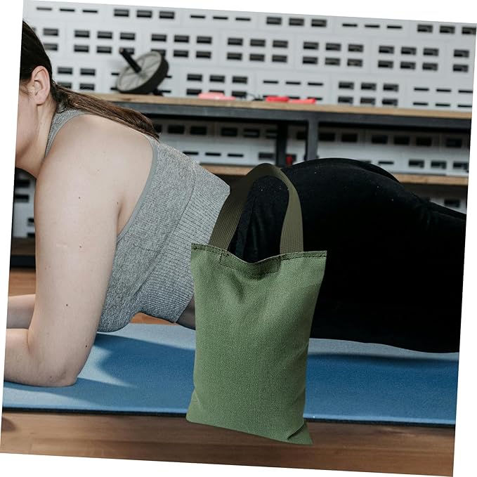 Yoga Fitness Sandbag Leg Press Exercise Reusable Weighted Bag Canopy Sandbags for Training