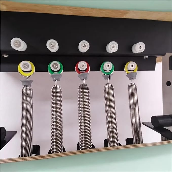 Pilates Reformer Spring Accessories Training Springs Double Sided Hook Coil Color Portable Pilates Spring