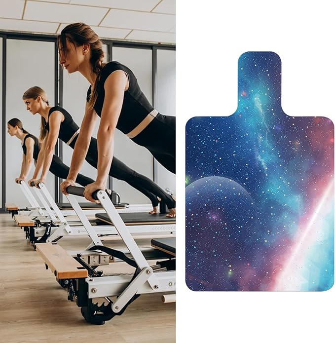 Pilates Mat Pilates Reformer Mat 39''x24'' Non Slip Pilates Mat Foldable and Portable Exercise Mat Easy to Clean Pilates Reformer Accessories for Exercising Gym Style 2