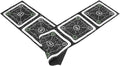 Beaupretty Agility Ladder Pad with 6 Green Rungs Rubber Footstep Training Mat Speed and Agility Ladder for Soccer Football Fitness and Quick Workout Training