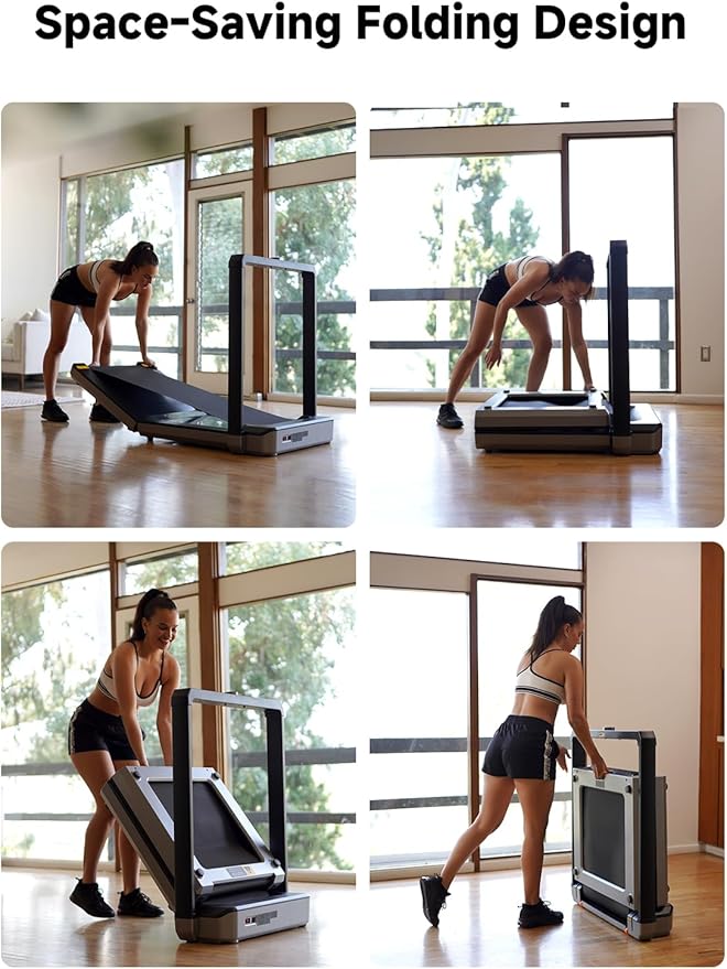 WALKINGPAD X Series Folding Treadmills for Home, Smart Vertical Fold, LED Display, No Assembly