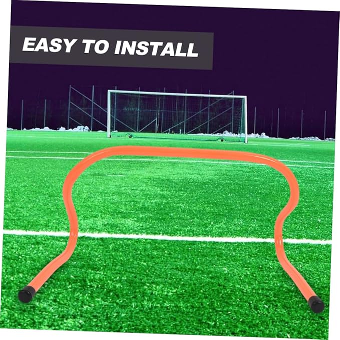 Toyvian 4Pcs Sports Training Hurdles Durable Agility Equipment for Footwork Speed Drills for Track Football and Jumping Training