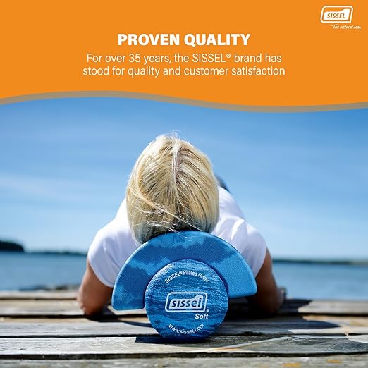 SISSEL Pilates Roller Head Align Dynamic | Optimal Body Alignment & Comfort | Innovative Tool | Skin-Friendly Soft EVA | Flexible for All Rollers