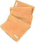 FaceSoft Eco Friendly Gym Towel for Working Out - Soft and Absorbent Cotton Exercise Towel - No Synthetic Microfibers or Plastics - Sweat Towel for Gym, Fitness, Sports, Yoga - Hazelnut - 1 Pc