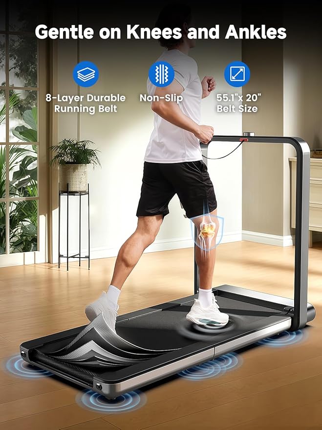 WALKINGPAD X Series Folding Treadmills for Home, Smart Vertical Fold, LED Display, No Assembly