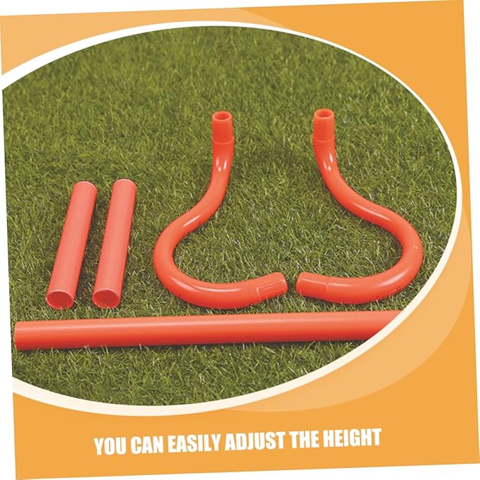 KESYOO 3pcs Detachable Speed Agility Hurdles for Boys and Girls Lightweight Portable Training Equipment for Basketball and Soccer Enhance Performance and Skills