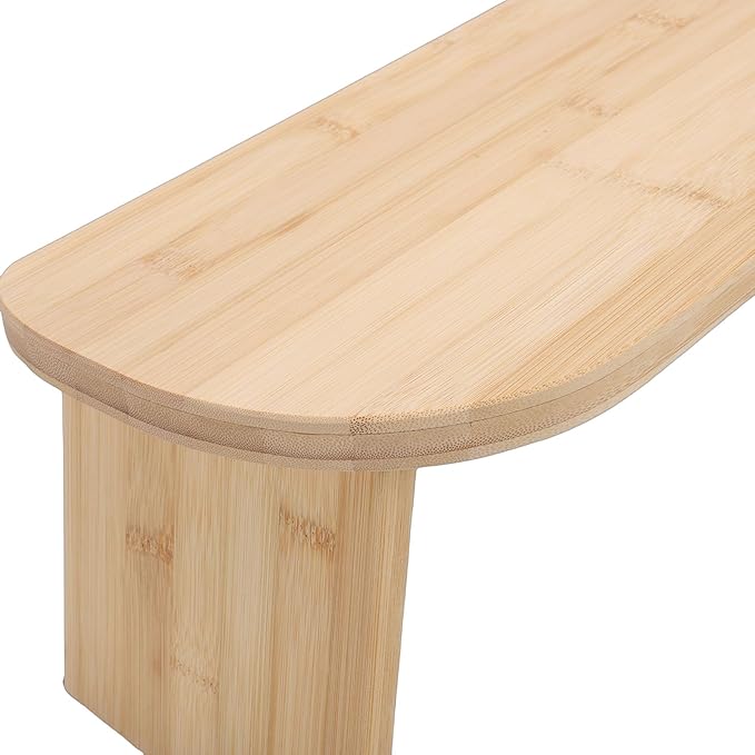Meditation Bench, Premium Beech Wood Foldable Kneeling Stool with Magnetic Hinge Locks and Cotton Cushion, Supports 260 lbs, Non Slip Base, for Yoga Zen Meditation Home Office