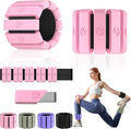 Adjustable Wrist Weights for Women Men, Leg Weights for Women 0.75lb-1lb-1.3lb Each for Walking, Yoga, Dance, Barre, Gym