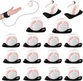 4/8/16/32 Wrist Return Ball on a String 2.36 Inches Rebound Sport Balls with Elastic Strap Baseball Soccer Tennis Practice Party Favors, Wrist Exercise and Fun Play for Kids & Adults