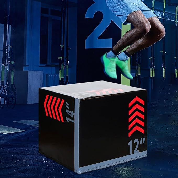 Jumping Exercise Box Box 30x35x40cm Versatile High Density Jumping Exercise Equipment Strength Training for Workout