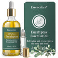 Eucalyptus Essential Oil for Diffuser 4oz - 100% Natural - Therapeutic Grade Organic Eucalyptus Oil for Skin, Humidifier, Hair, Sauna & Aromatherapy