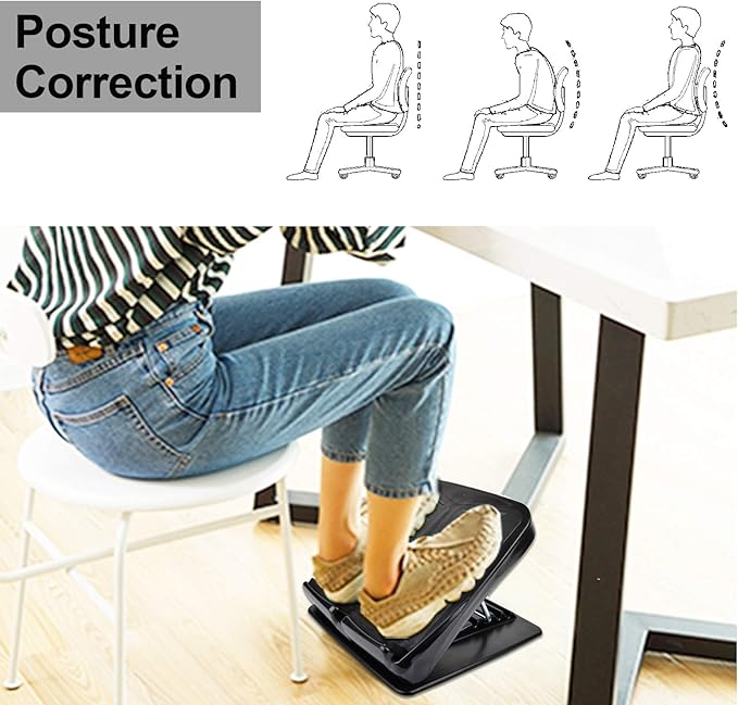 Slant Board, Calf Stretcher Ankle and Foot Incline Board for Stretching Tight Calves or Plantar Fasciitis Adjustable 4 Level (330 lb Capacity), Strength Training Equipment Leg Machines