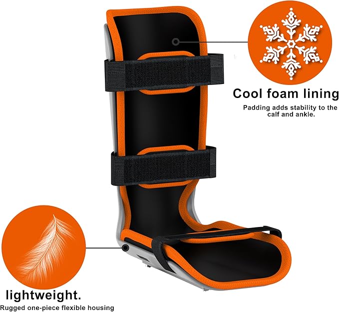 Leg Support Protective Gear for Pedal Exerciser and Exercise Bike,Universal Soft Splint Bracket Training Equipment ，1 Pair
