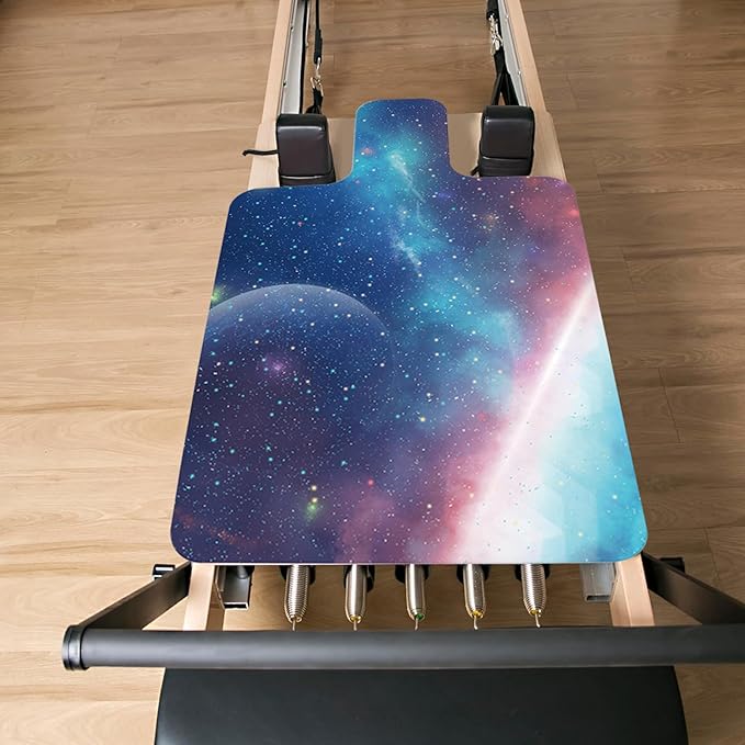 Pilates Mat 39''x24'' Non Slip Pilates Mat Sweat Absorbent Foldable and Portable Exercise Easy to Clean Accessories for Exercising Gym