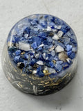 Sodalite Orgone Generator Energy Accumulator 528Hz/7.83Hz/Advance Harmonics Many Beautiful Ingredients and Colors! (Sodalite)