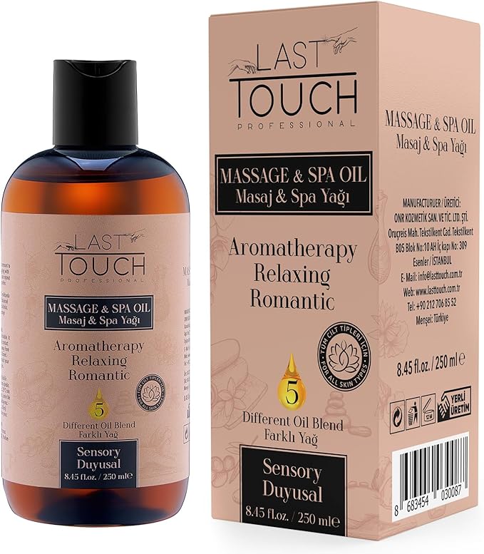 Sensual Massage Oil for Couples Sexual - Massage Oils for Date Night - Massage for Therapy - Aromatherapy Massage Oil Intimate Moments - Aphrodisiac Oil - 8.45 Fl Oz