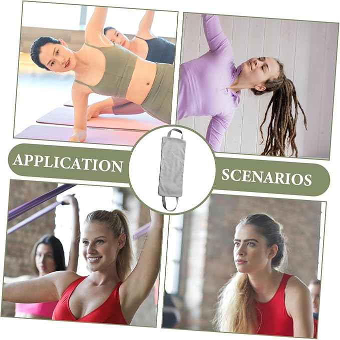 Fitness Training Sandbag for Weightlifting and Yoga Canvas Arm and Leg Workout Sandbag Versatile Exercising Bag for Home Gym and Outdoor Training
