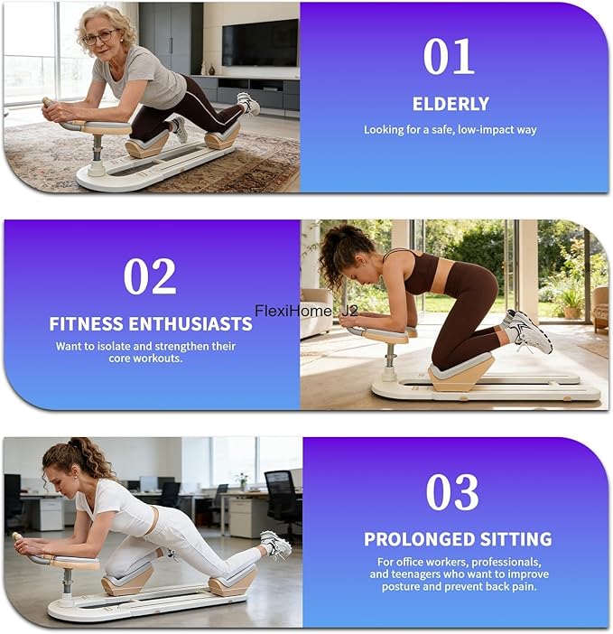 Spine Twist & Stretch Trainer Home Gym Swing Waist Exercise Machine, Ab & Back Stretcher for Core Lower Back Training, Full Body Stretch Twist Waist Leg Workout Equipment, US Local Ship